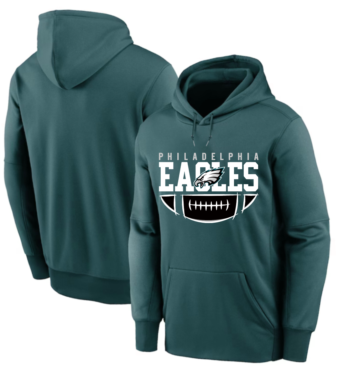 Men 2025 Philadelphia Eagles green hoodie style  12